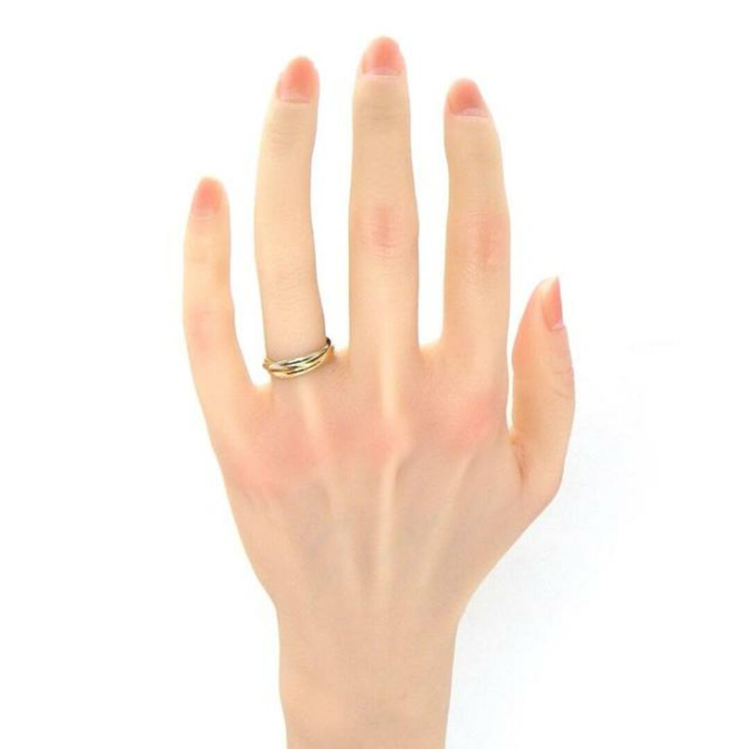 カルティエ Cartier リング トリニティ XS スリーカラー K18PG K18WG K18YG 10号 / #51 【中古】 カルティエ Cartier リング トリニティ XS スリーカラー K18PG K18WG K18YG 10号 / #51 【中古】