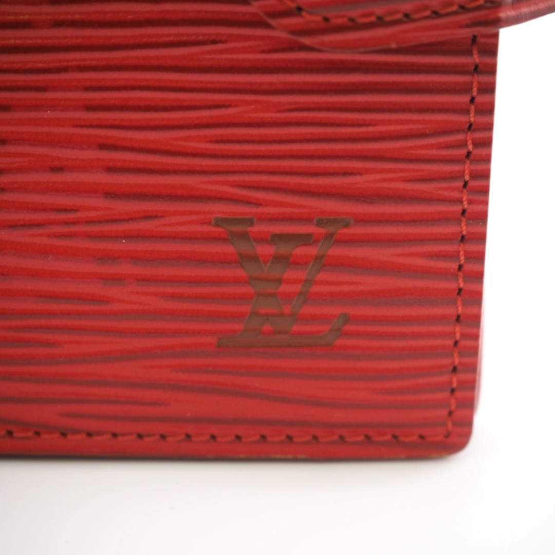 ルイヴィトン LOUIS VUITTON 手帳カバー エピ アジェンダ ミニ ペン