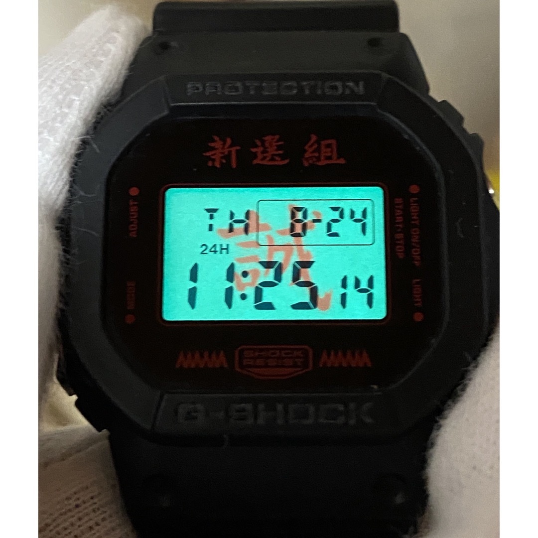 コラボ/G-SHOCK/新選組/時計/DW-5600/限定/スピード/誠/未使用時計