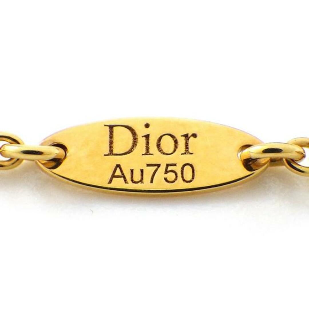 クリスチャンディオール Christian Dior ブレスレット ローズデヴァン ラウンド サークル スター ダイヤモンド K18YG