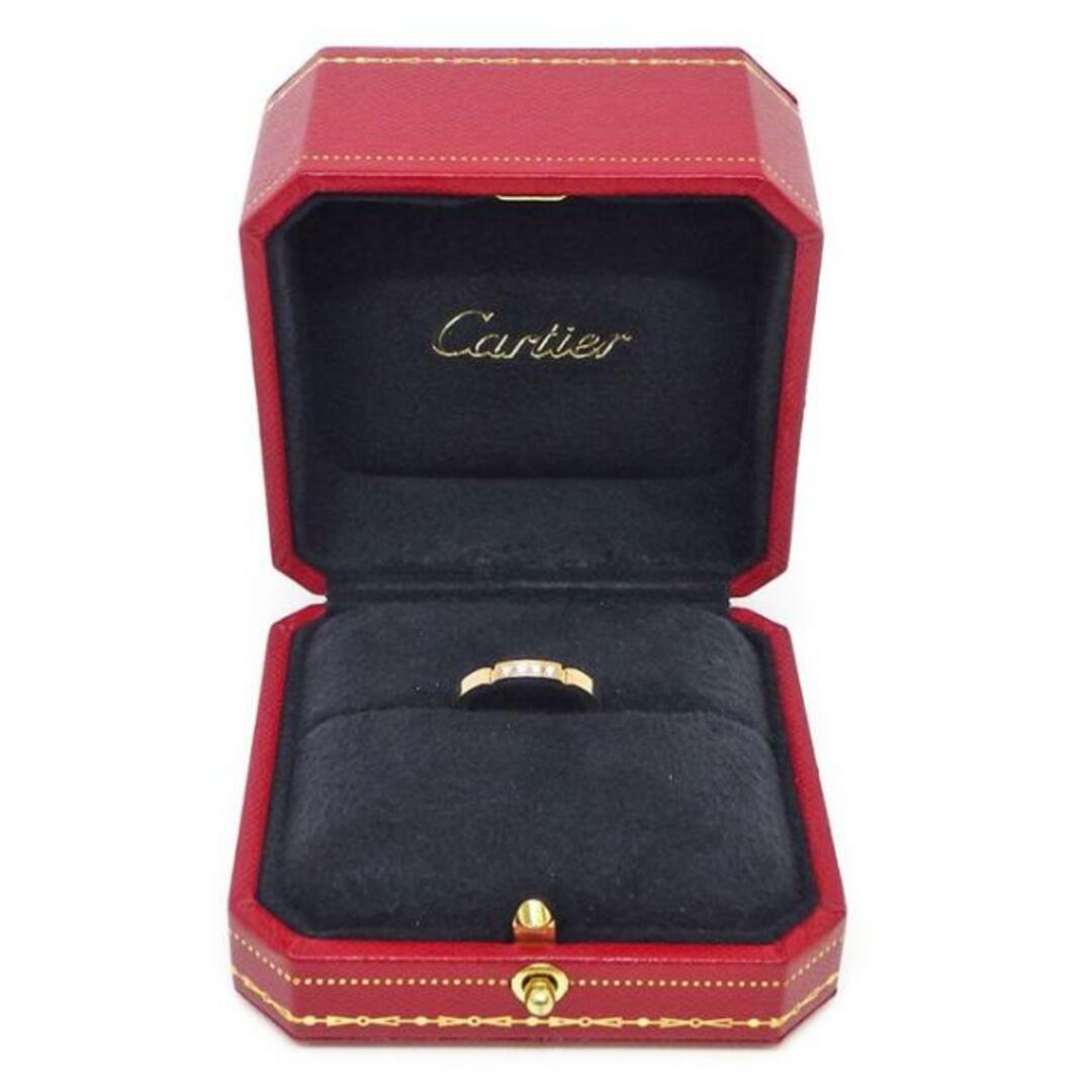 Cartier(カルティエ)のカルティエ Cartier リング マイヨン パンテール ウェディング バンド B4080549 4ポイント ダイヤモンド 計0.05ct K18PG 9号 / #49 【中古】 レディースのアクセサリー(リング(指輪))の商品写真