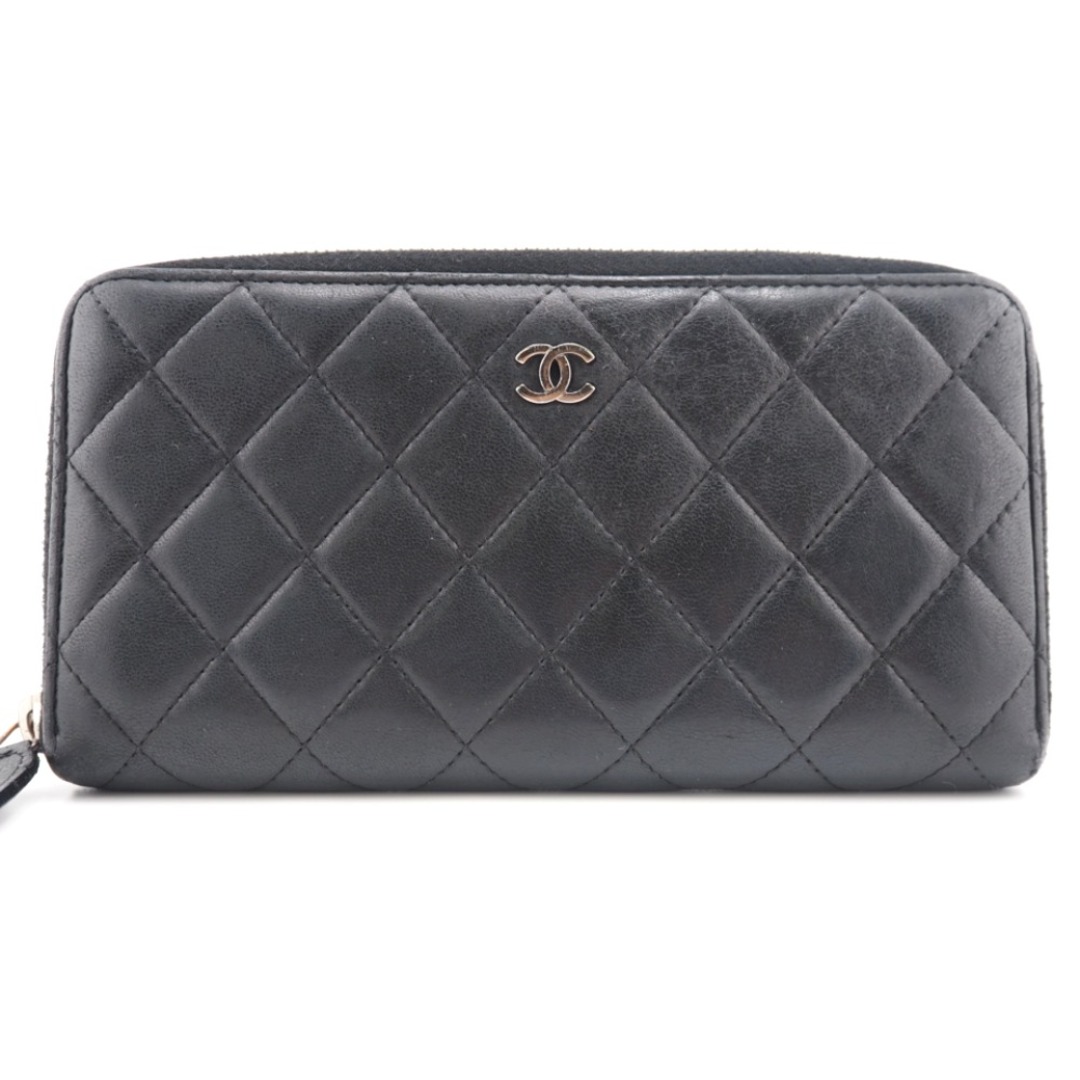 美品 シャネル CHANEL マトラッセ 長財布 ウォレット ブラック - 長財布 美品 シャネル CHANEL マトラッセ 長財布 ウォレット ブラック - 長財布