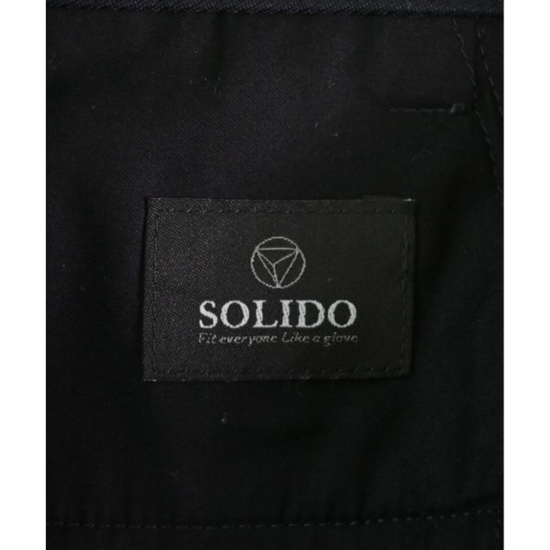 SOLIDO(ソリード)のSOLIDO ソリード スラックス 01(S位) 紺 【古着】【中古】 メンズのパンツ(スラックス)の商品写真