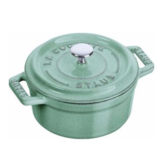 ストウブ(STAUB)のストウブ　ピコ・ココット　ラウンド10cm セージグリｰン (鍋/フライパン)