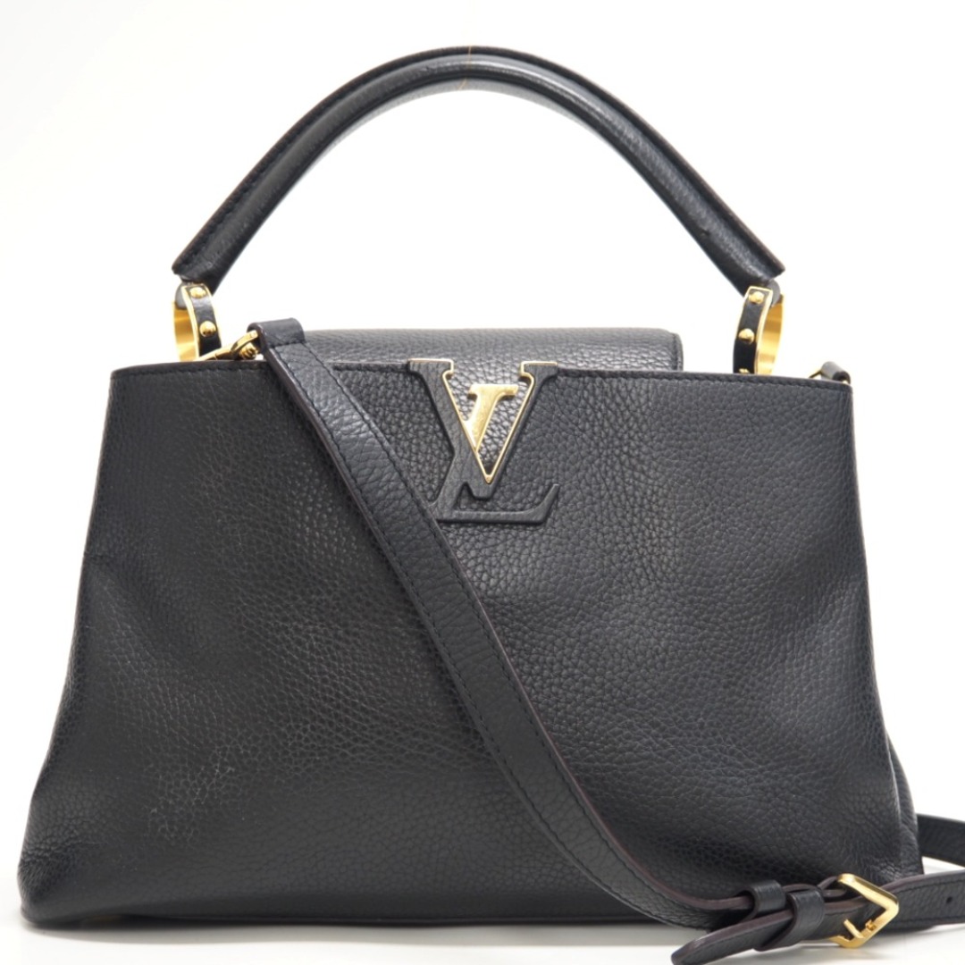 ルイヴィトン LOUIS VUITTON ハンドバッグ
 カプシーヌBB M48864 ブラック