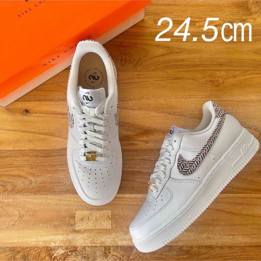 24.5㎝ NIKE AIRFORCE1 LX ナイキ エアフォース1 ベージュ-