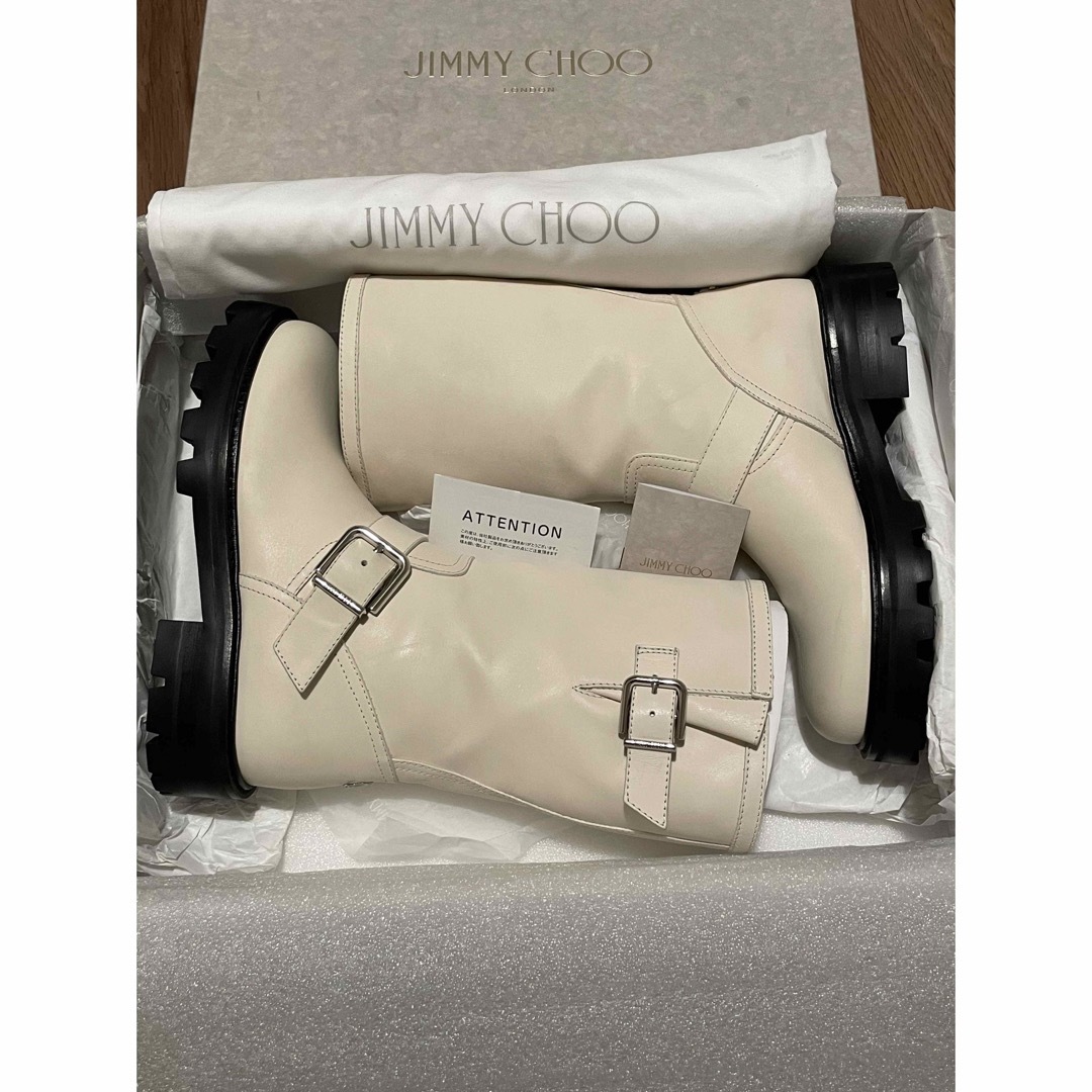 国内直営店 Jimmy Choo Youth II バイカーブーツ. | rachmian.com