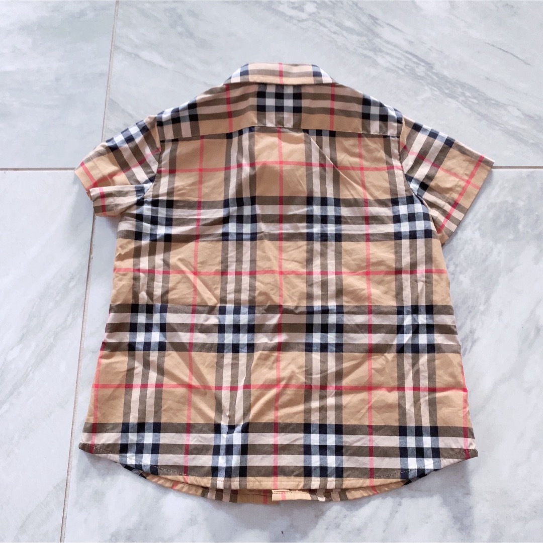 ［送料込］　2Y(92㎝）　BURBERRY チェックシャツ