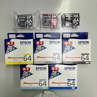 エプソン(EPSON)のEPSON ICMB64ほかインクカートリッジ【純正】のセットです！(オフィス用品一般)