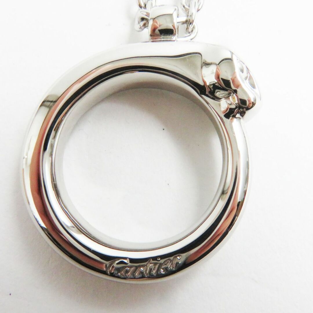 極美品○Cartier カルティエ パンテール ロゴ入り チェーン