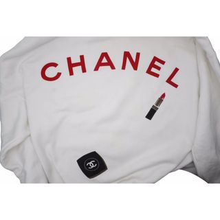 CHANEL シャネル★Bigココマーク ロゴ トレーナー トップス シルバー