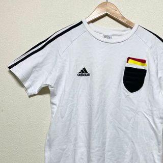 アディダス(adidas)のアディダス　adidas　サッカー　古着　(Tシャツ/カットソー(半袖/袖なし))