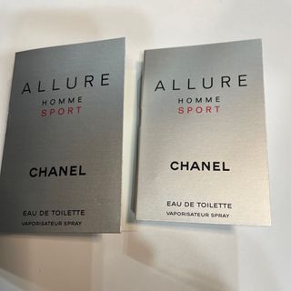 シャネル(CHANEL)のCHANELアリュールオムスポーツ試供品(香水(男性用))