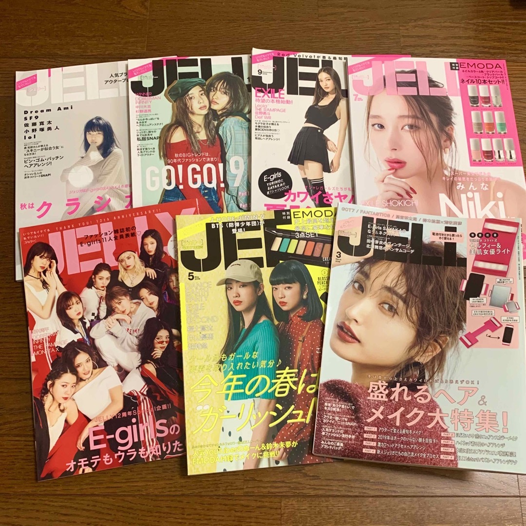 jelly 雑誌 ぶんか社 エンタメ/ホビーの雑誌(ファッション)の商品写真