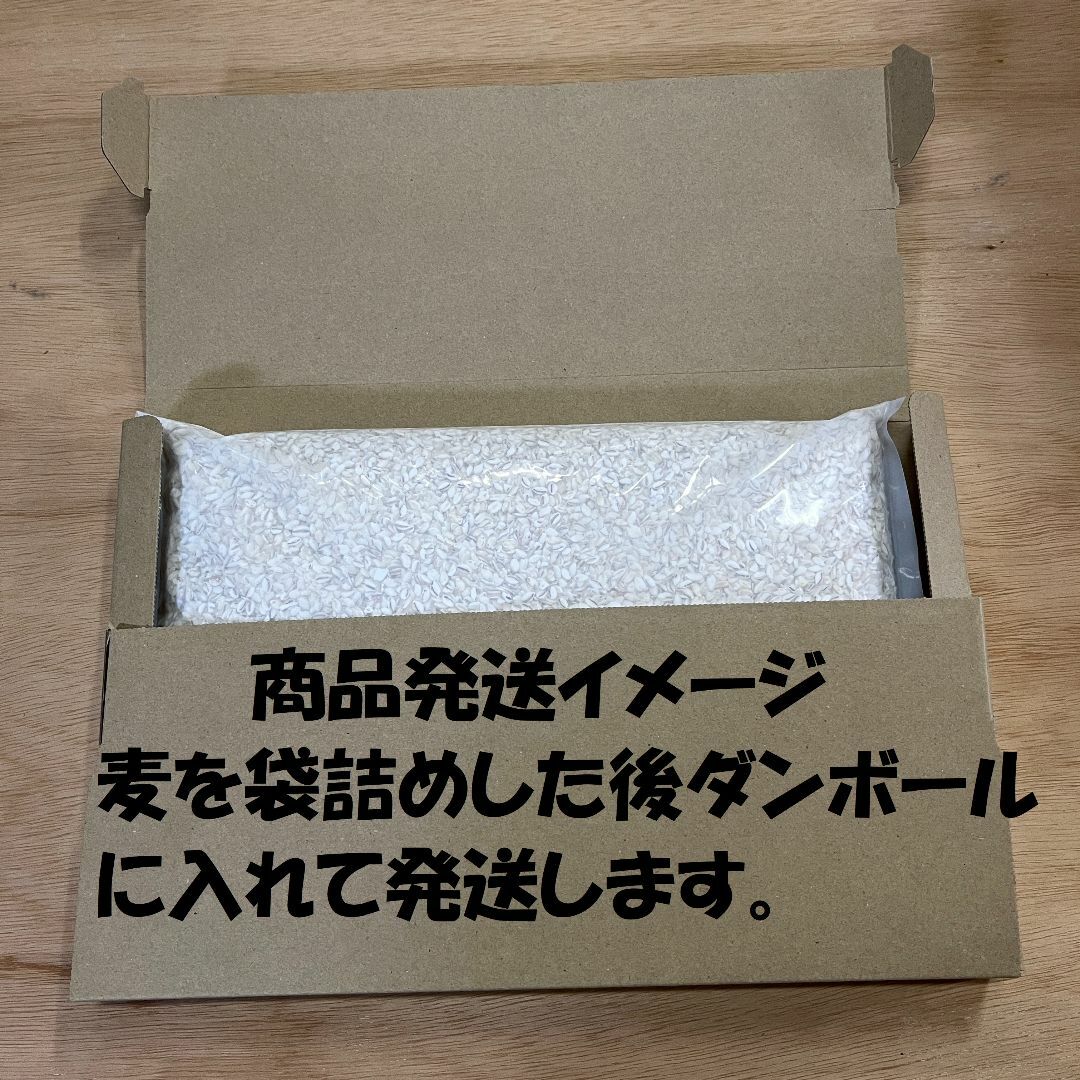 【特価】柔らかくて美味しい白麦（押麦）1.5kg 食品/飲料/酒の食品(米/穀物)の商品写真