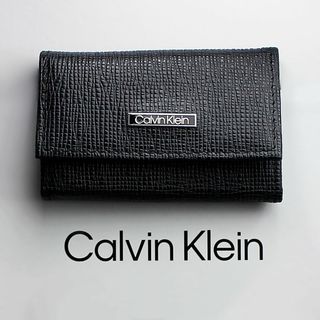 カルバンクライン(Calvin Klein)のカルバンクライン キーケース メンズ ブランド ブラック 誕生日プレゼント 男性(キーケース)