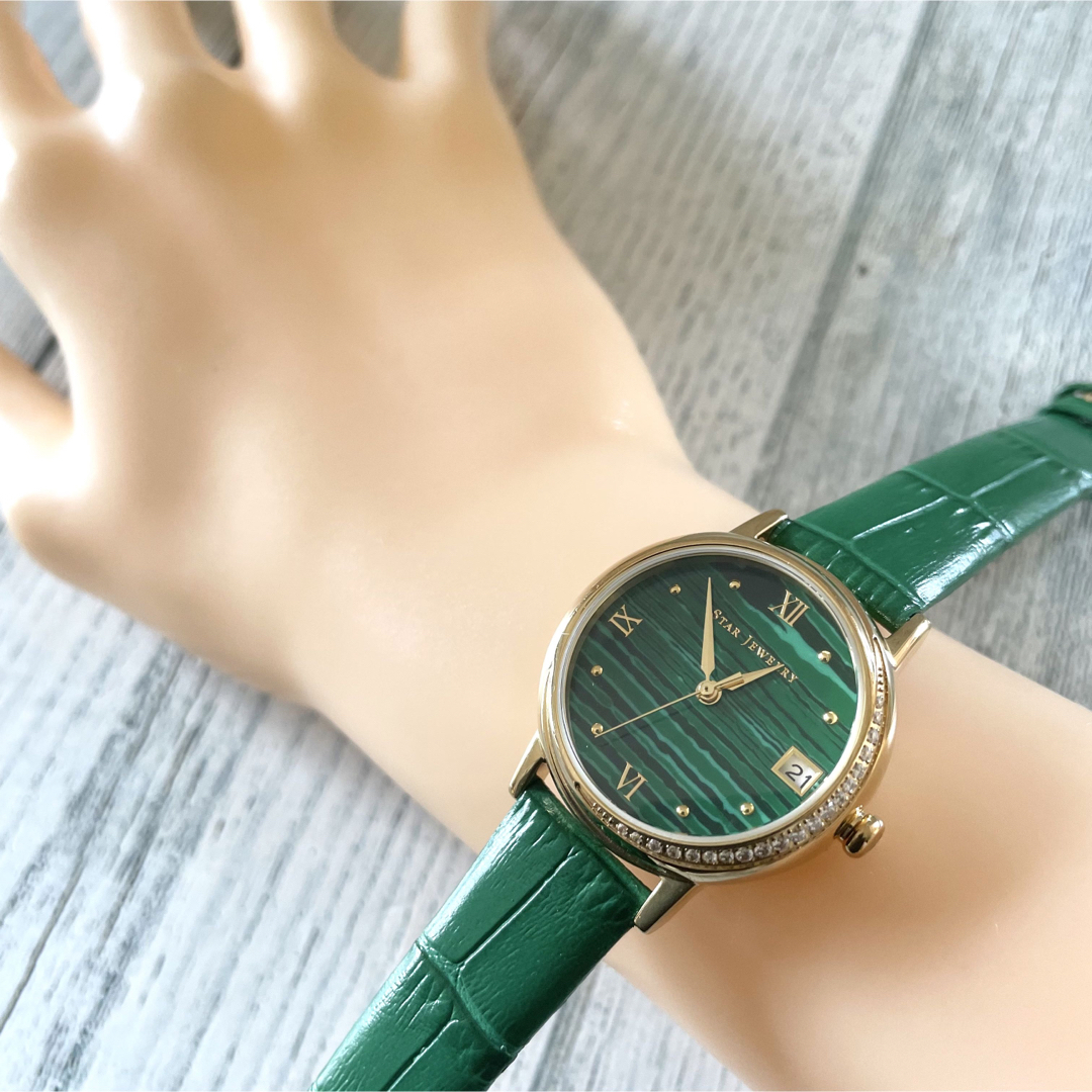 STAR JEWELRY(スタージュエリー)の【動作OK】STAR JEWELRY 腕時計 STONE FACE WATCH レディースのファッション小物(腕時計)の商品写真