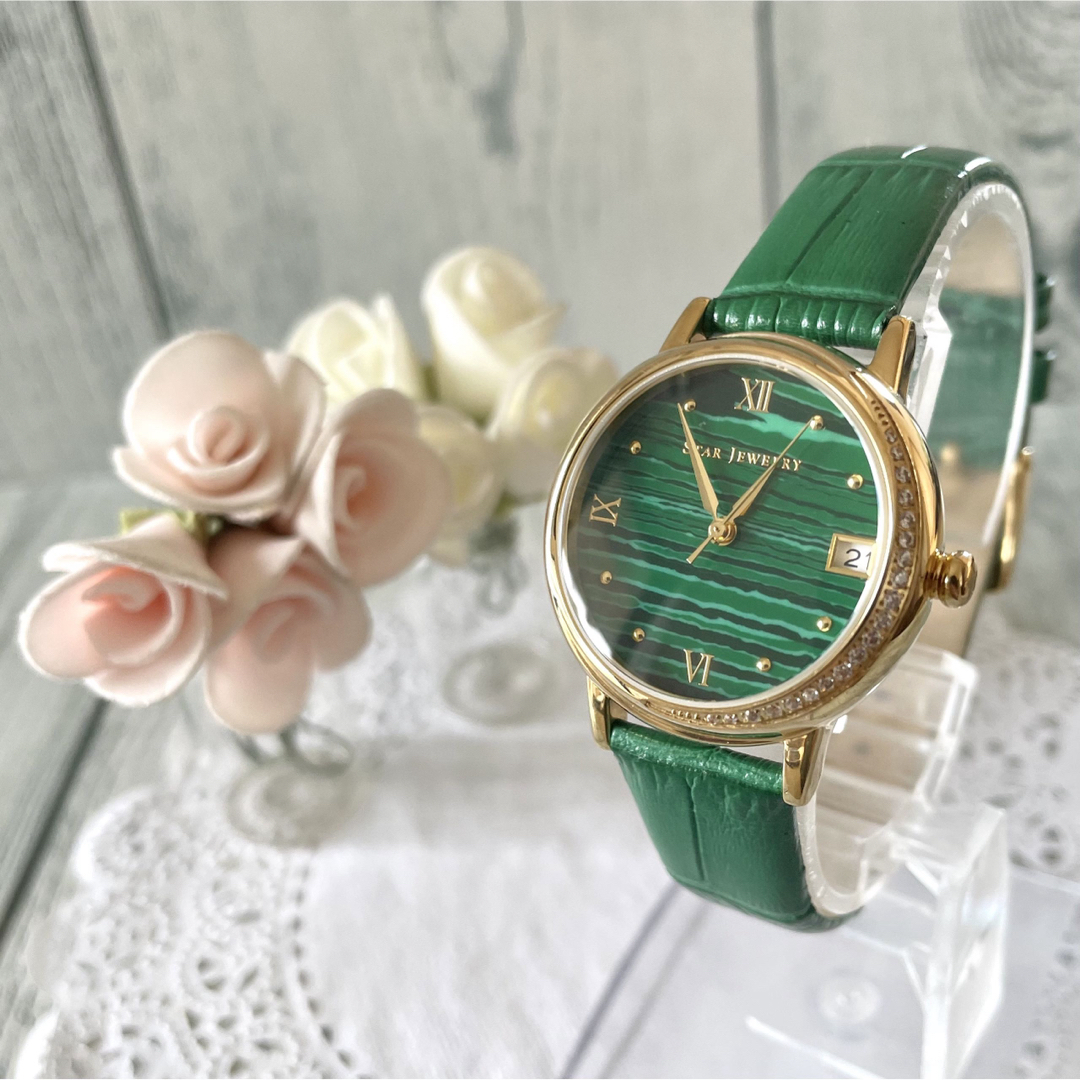 STAR JEWELRY(スタージュエリー)の【動作OK】STAR JEWELRY 腕時計 STONE FACE WATCH レディースのファッション小物(腕時計)の商品写真