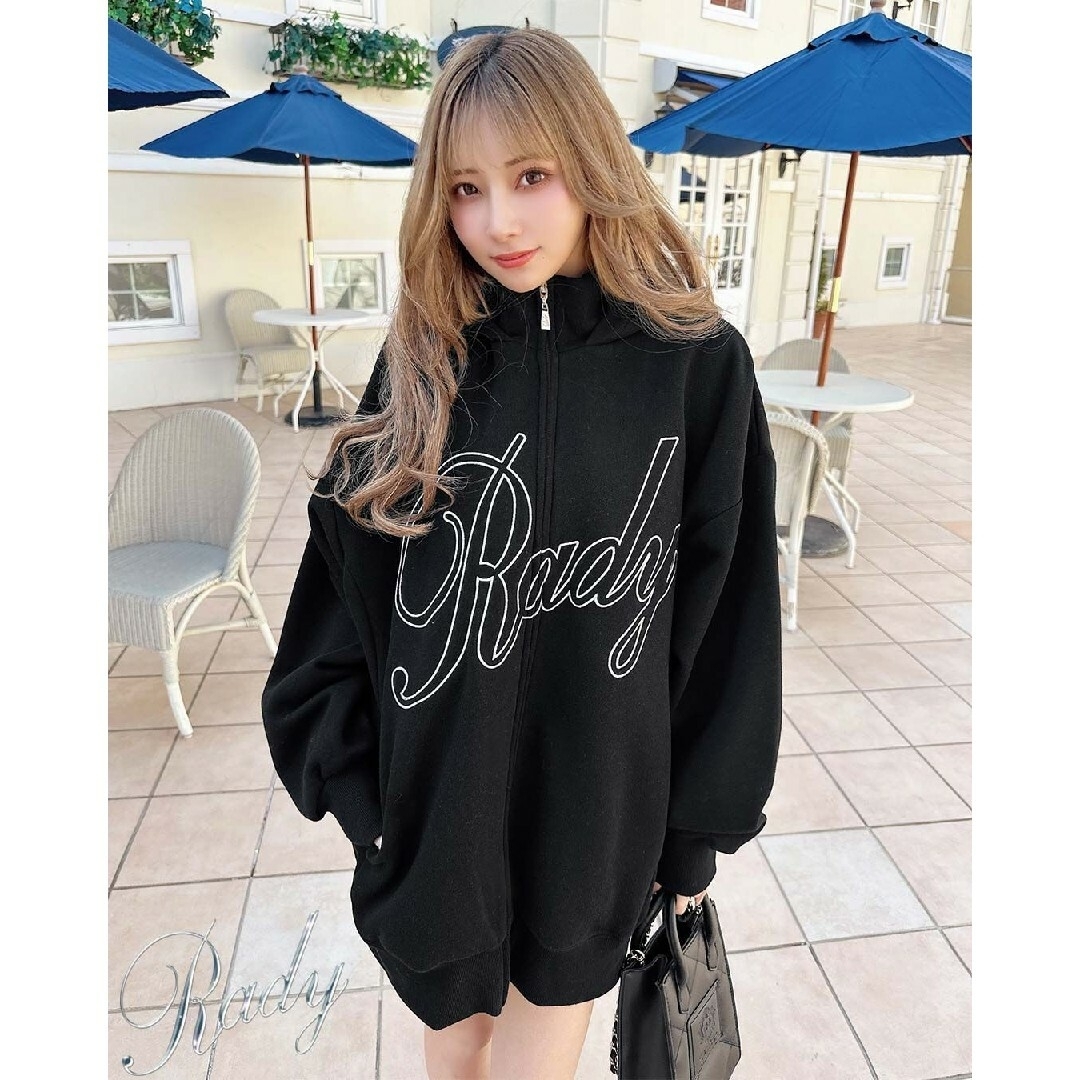 新品♡Rady♡異素材フーディ♡