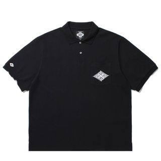 【値引不可】GAKKIN BUDSPOOL 花罰家紋 POLO XLサイズ(ポロシャツ)