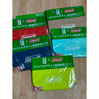 コールマン(Coleman)のコールマン 綾鷹×colemanコラボ  保温保冷バック　全5種類セット(弁当用品)