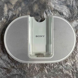 ウォークマン(WALKMAN)のSONY ウォークマンスピーカー　SRS-NWGT010 ホワイト　ジャンク品　(ポータブルプレーヤー)