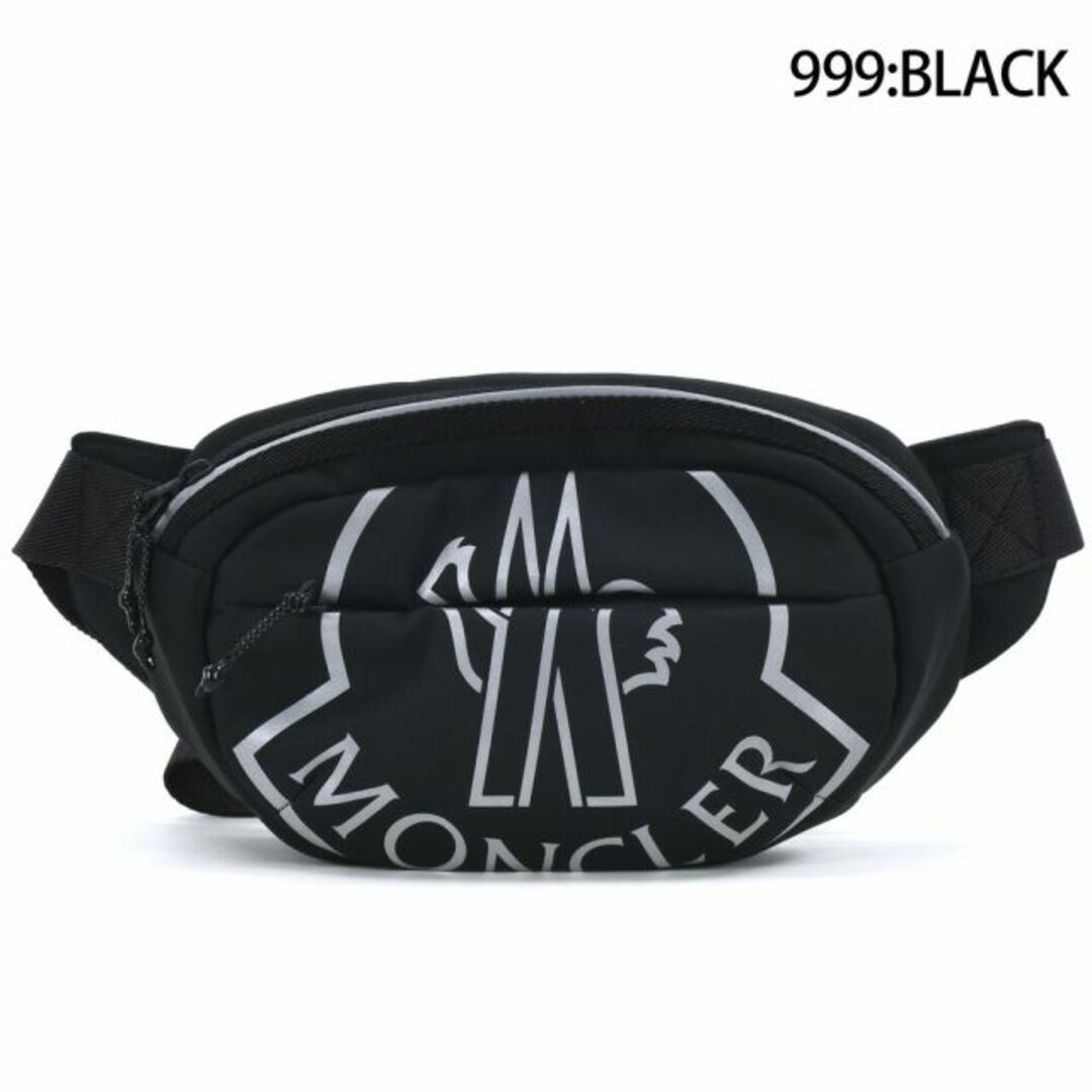 MONCLER(モンクレール)の【BLACK】モンクレール MONCLER ボディバッグ メンズ ウエストバッグ ベルトバッグ カバン バッグ ブラック レッド 黒 赤 CUT BELT BAG【送料無料】 メンズのバッグ(ボディーバッグ)の商品写真
