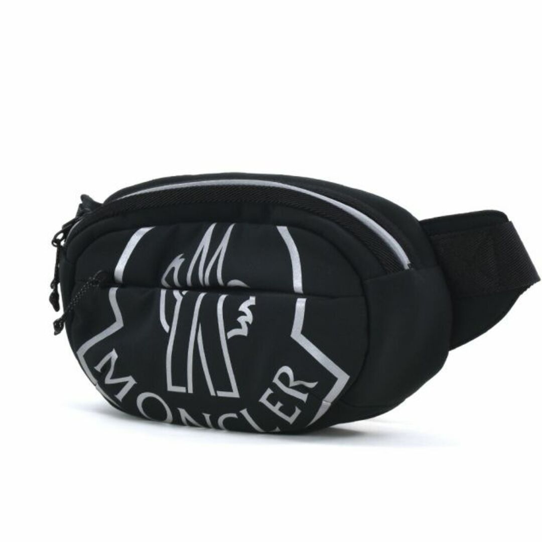 【BLACK】モンクレール MONCLER ボディバッグ メンズ ウエストバッグ ベルトバッグ カバン バッグ ブラック レッド 黒 赤 CUT BELT BAG【送料無料】