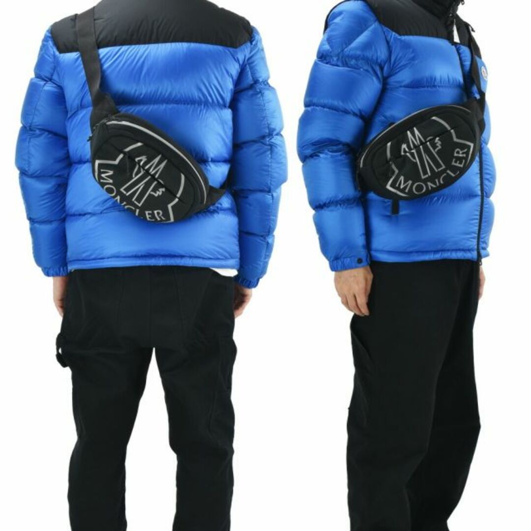 MONCLER(モンクレール)の【BLACK】モンクレール MONCLER ボディバッグ メンズ ウエストバッグ ベルトバッグ カバン バッグ ブラック レッド 黒 赤 CUT BELT BAG【送料無料】 メンズのバッグ(ボディーバッグ)の商品写真