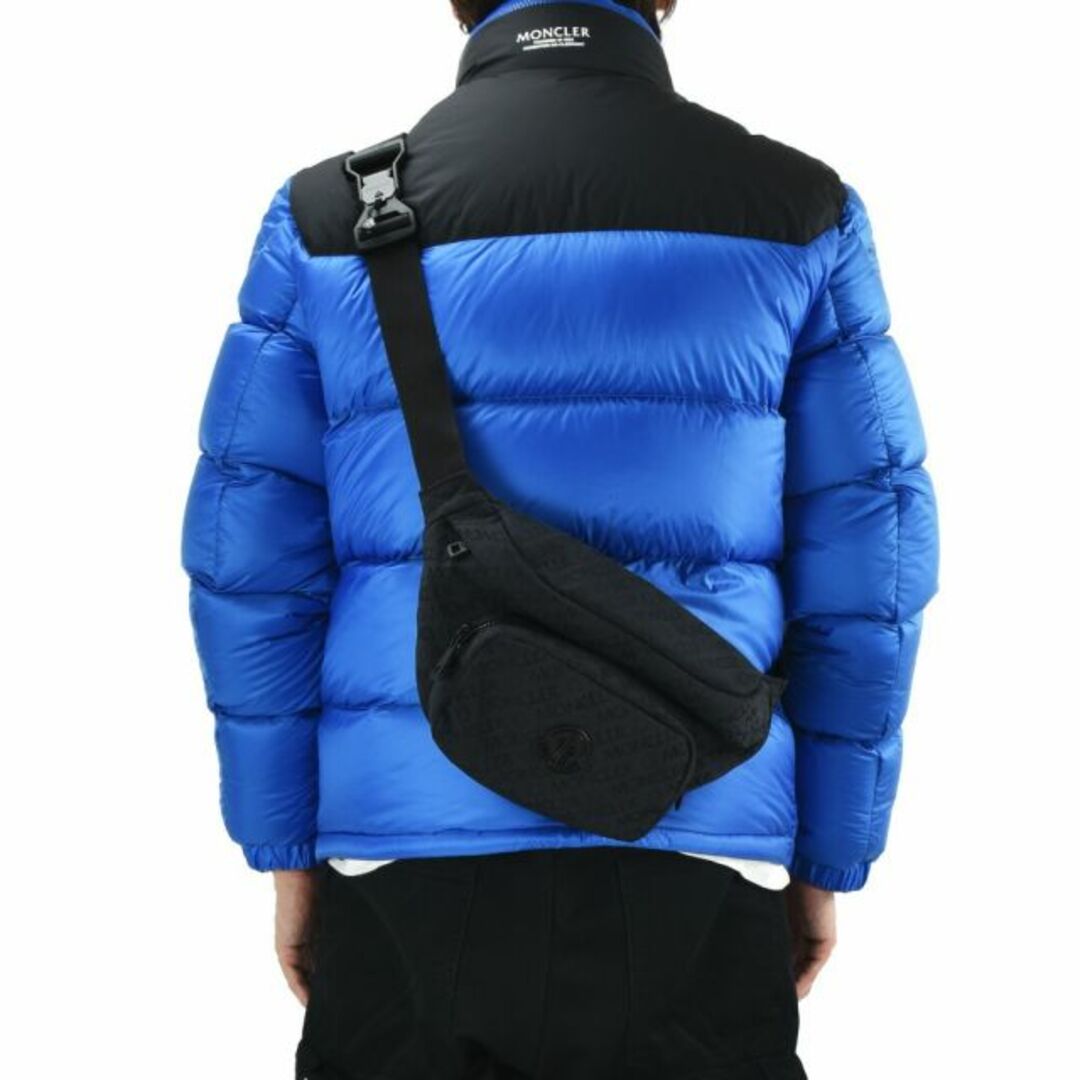 MONCLER(モンクレール)の【BLACK】モンクレール MONCLER ボディバッグ メンズス ウエストバッグ ベルトバッグ カバン バッグ ブラック 黒 DURANCE【送料無料】 メンズのバッグ(ボディーバッグ)の商品写真