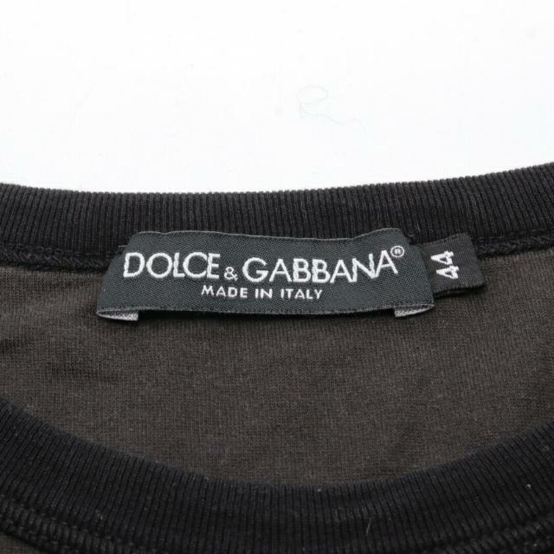 DOLCE&GABBANA(ドルチェアンドガッバーナ)の Tシャツ ブラック マルチカラー レディースのトップス(Tシャツ(半袖/袖なし))の商品写真