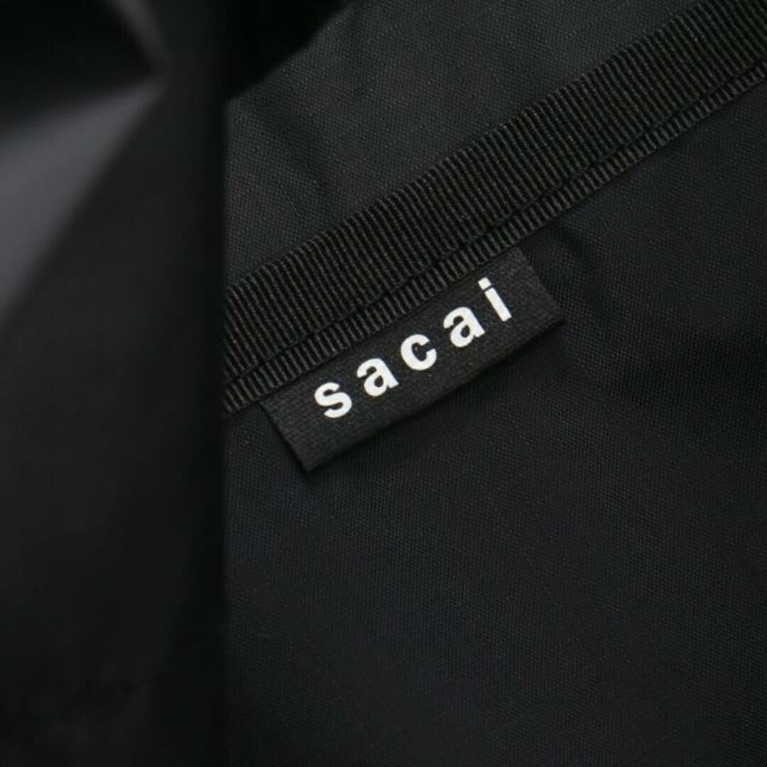 sacai(サカイ)のSscai × CITY COUNTRY CITY エコバッグ ショルダーバッグ トートバッグ ナイロン ブラック イエロー レディースのバッグ(トートバッグ)の商品写真