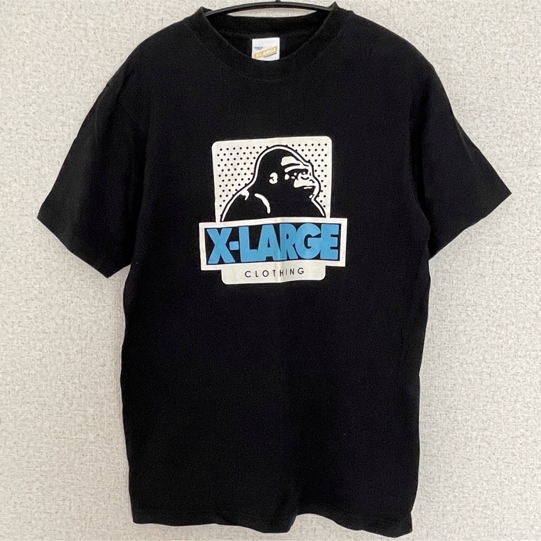 XLARGE(エクストララージ)のXLARGE 半袖Tシャツ Sサイズ ブラック 【古着】 メンズのトップス(Tシャツ/カットソー(半袖/袖なし))の商品写真