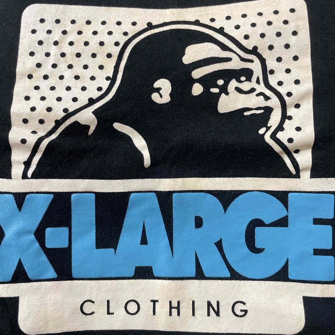 XLARGE(エクストララージ)のXLARGE 半袖Tシャツ Sサイズ ブラック 【古着】 メンズのトップス(Tシャツ/カットソー(半袖/袖なし))の商品写真