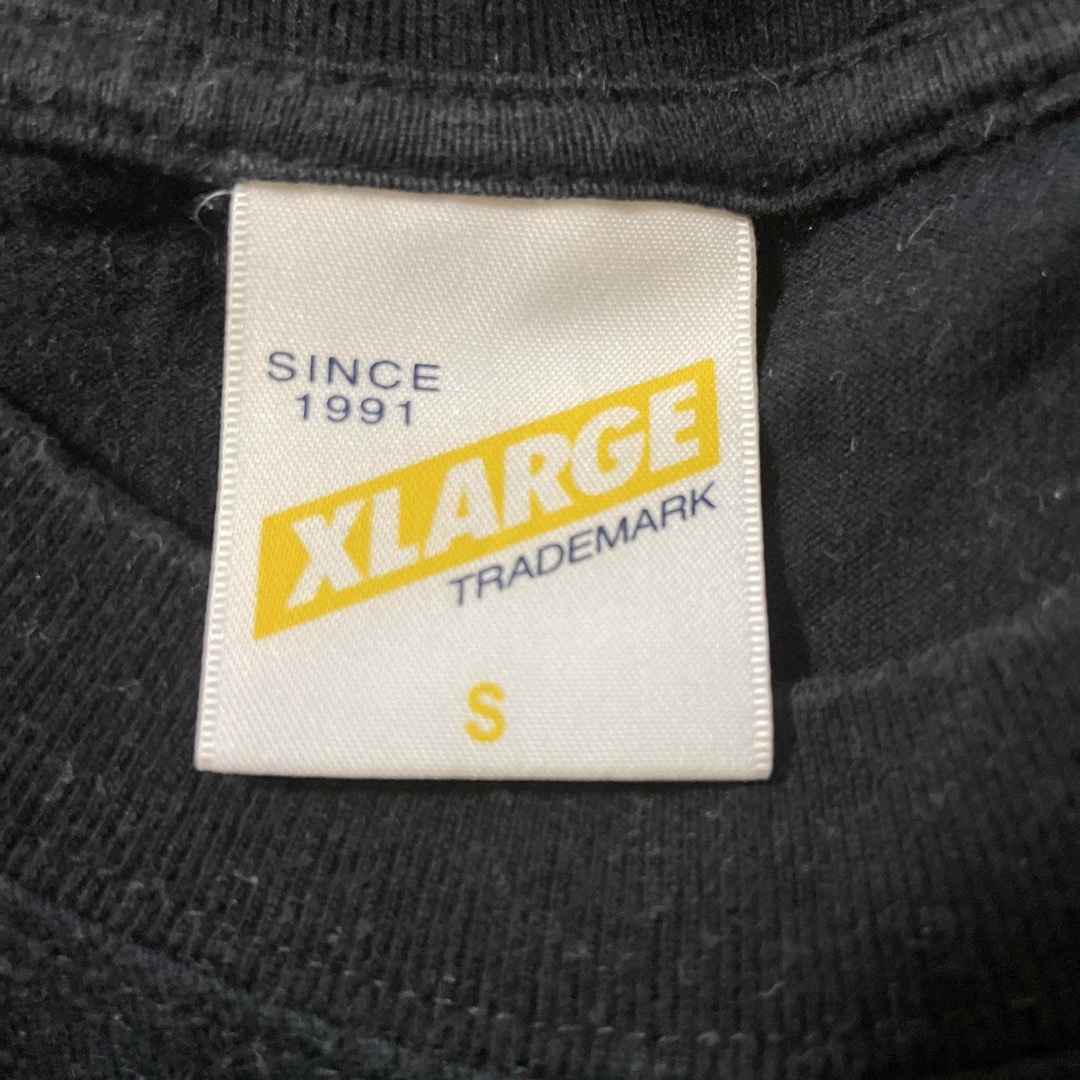 XLARGE(エクストララージ)のXLARGE 半袖Tシャツ Sサイズ ブラック 【古着】 メンズのトップス(Tシャツ/カットソー(半袖/袖なし))の商品写真