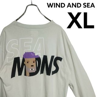 ウィンダンシー(WIND AND SEA)の☆WIND AND SEA☆ シャツ ロンT 両面プリント 希少デザイン XL(Tシャツ/カットソー(七分/長袖))