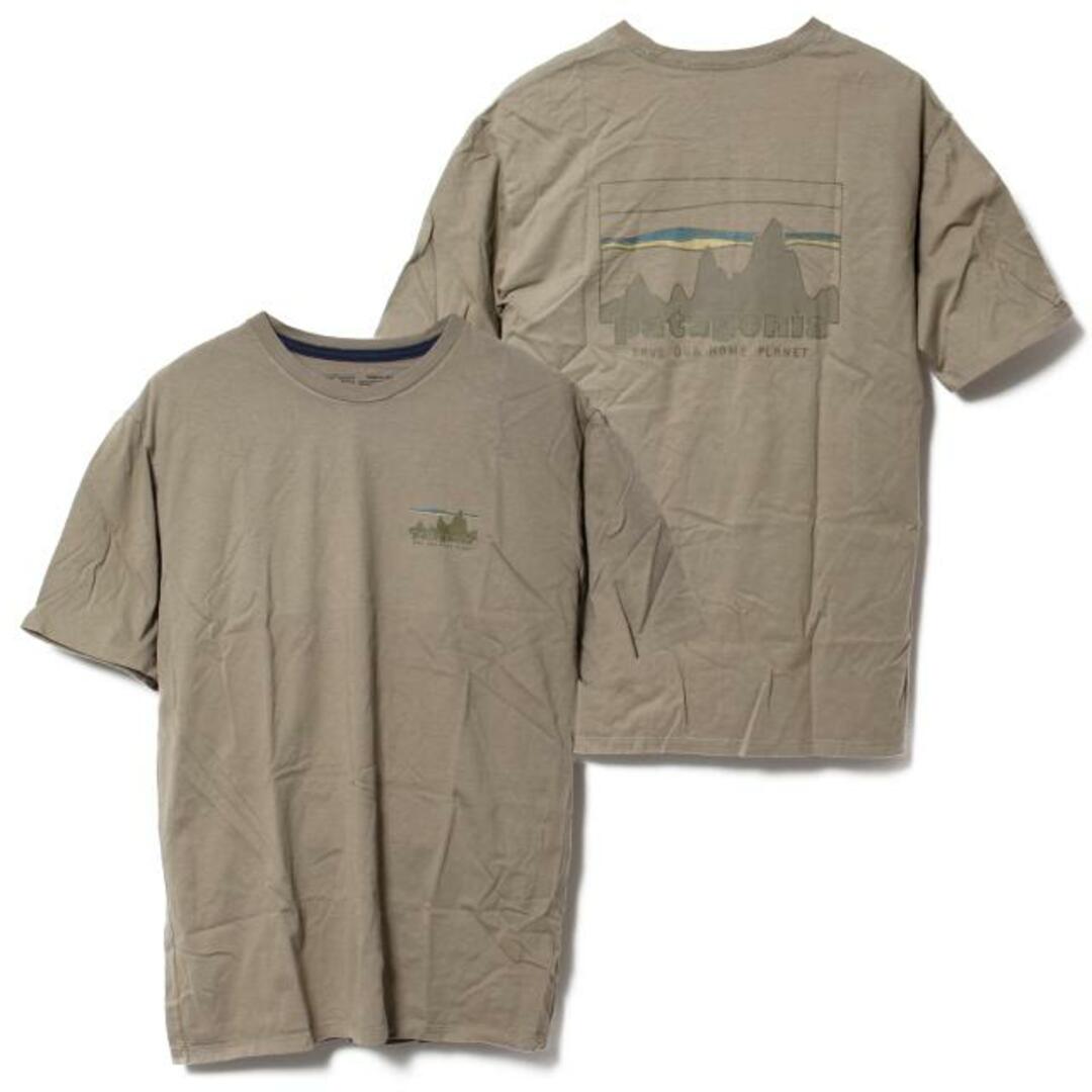 【新品未使用】 patagonia パタゴニア Tシャツ 半袖 73 スカイライン オーガニック Tシャツ MENS 73 SKYLINE ORGANIC T-SHIRT 37534 【Lサイズ/GARDEN GREEN】