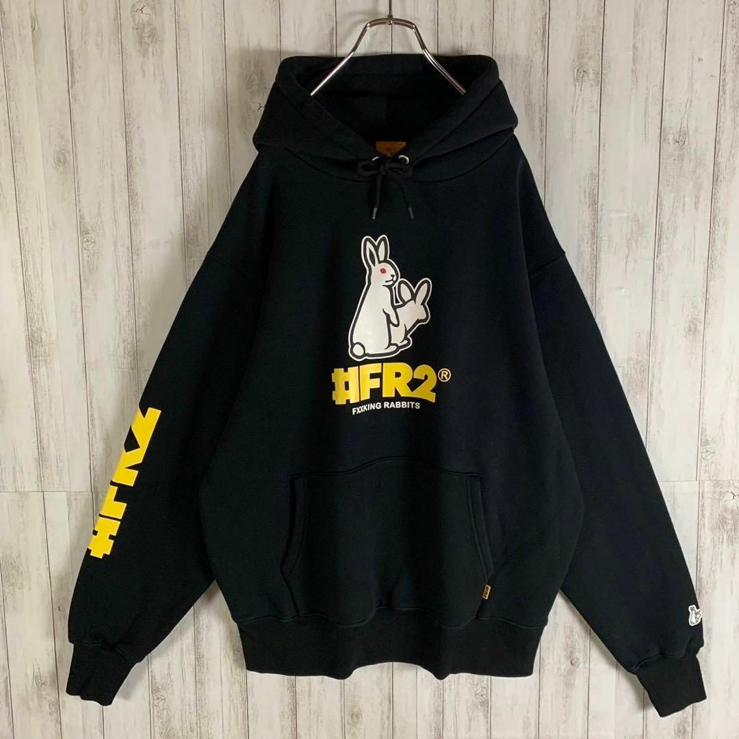 新品☆入手困難コラボ☆人気Lサイズ】サプール FR2 バックプリント 新品☆入手困難コラボ☆人気Lサイズ】サプール FR2 バックプリント