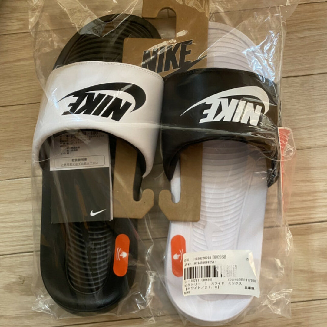 NIKE(ナイキ)のナイキ NIKE ミックス メンズシャワーサンダルDD0234-100 27.0 メンズの靴/シューズ(サンダル)の商品写真