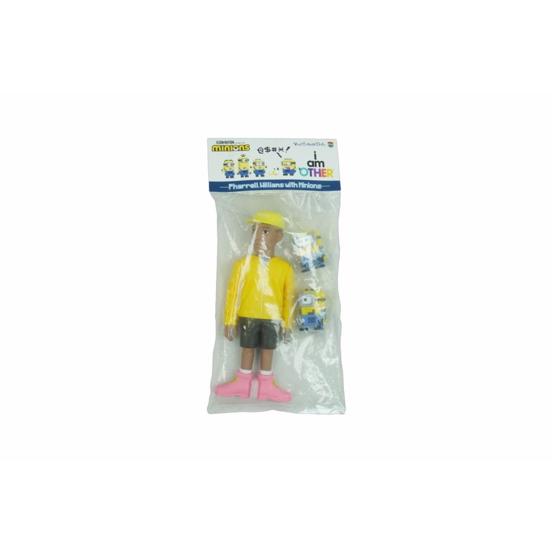 ファレル ウィリアムズ ミニオン フィギュア minions × i am OTHER VCD Pharrell medicom toy 新品未使用 31576