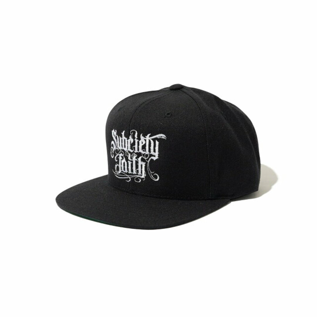 Subciety(サブサエティ)の【BLACK/WHITE】【FREE】SNAP BACK CAP-faith- レディースの帽子(キャップ)の商品写真