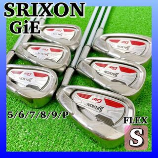 Srixon - 1281 スリクソン SRIXON GiE メンズゴルフクラブ アイアン 6 