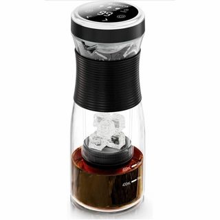 コーヒーメーカー 自動アイスコーヒーメーカー 持ち運び 充電式 水出しコーヒー(コーヒーメーカー)