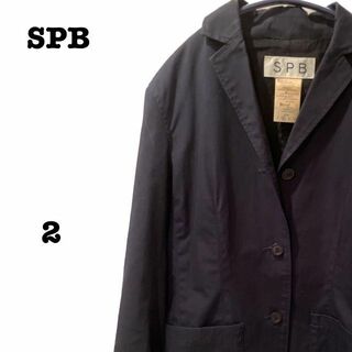 ワールドベーシック(WORLD BASIC)の美品　SPB　ワールド　テーラードジャケット　綿　レディース　トップス(テーラードジャケット)