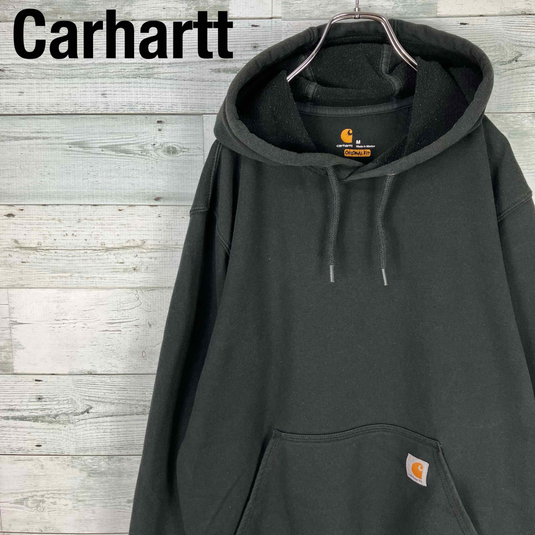 Carhartt カーハート メキシコ製 ロゴタグL 肉厚フルジップパーカー ...