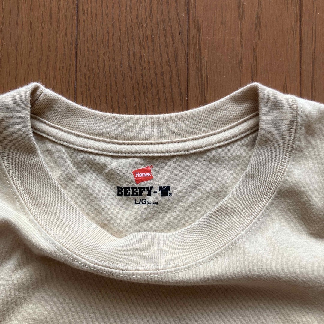 Hanes(ヘインズ)のHanes ヘインズ　BEEFY Teeシャツ メンズのトップス(Tシャツ/カットソー(七分/長袖))の商品写真