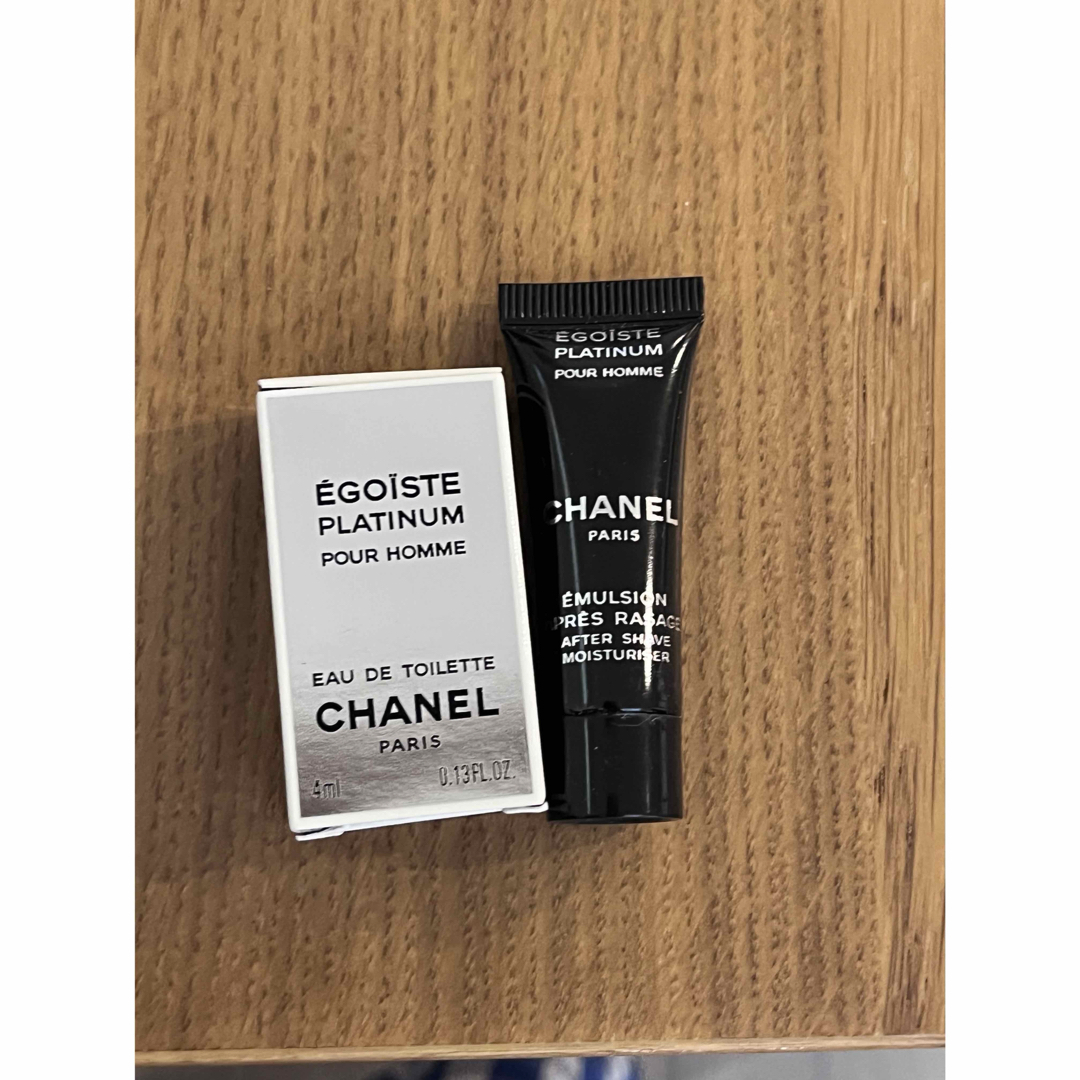 CHANEL(シャネル)のCHANEL EGOISTE PLATINUM オードトワレ、ローション　セット コスメ/美容の香水(ユニセックス)の商品写真