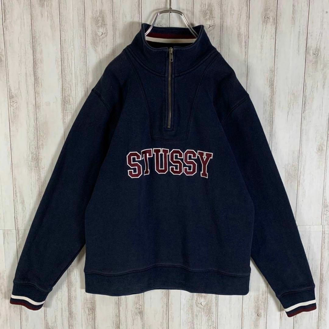 ⭐️希少⭐️STUSSY ステューシー 80 NYLTLA ロゴ スウェット Ｌ