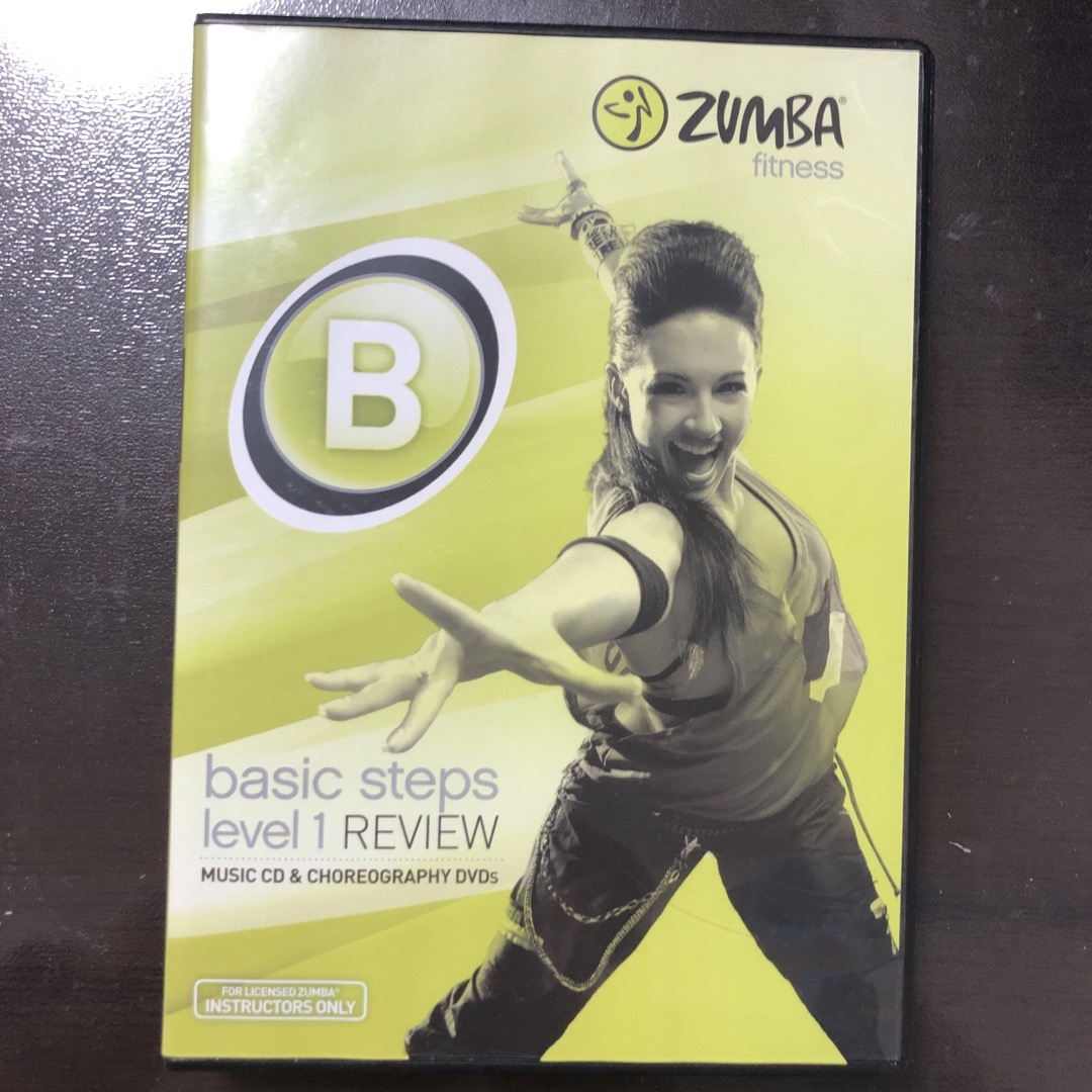 Zumba(ズンバ)の未使用品　ズンバ basic steps level 1  エンタメ/ホビーのDVD/ブルーレイ(スポーツ/フィットネス)の商品写真