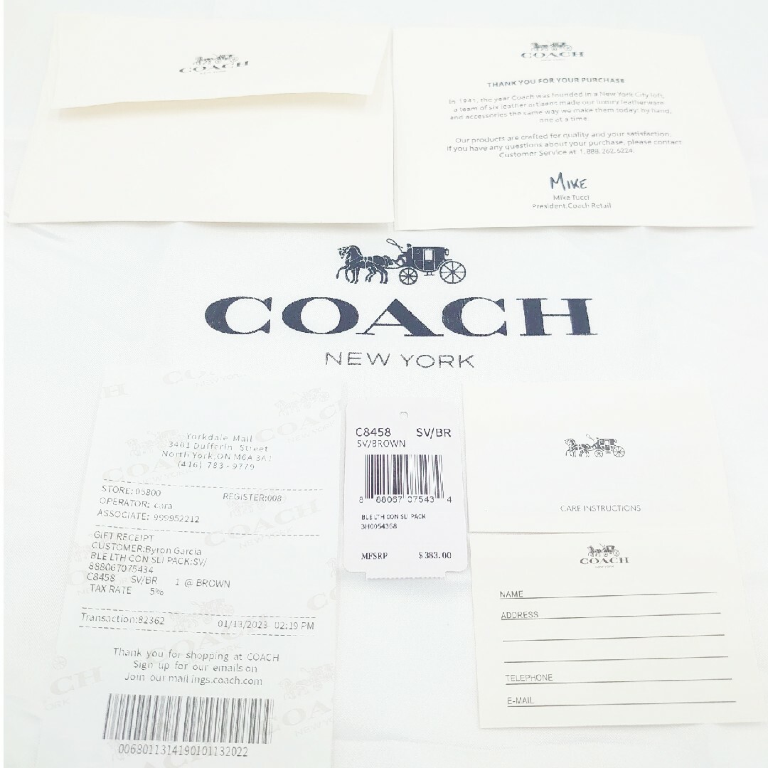 【新品】COACH フィールド トート 30 ホース/キャリッジ